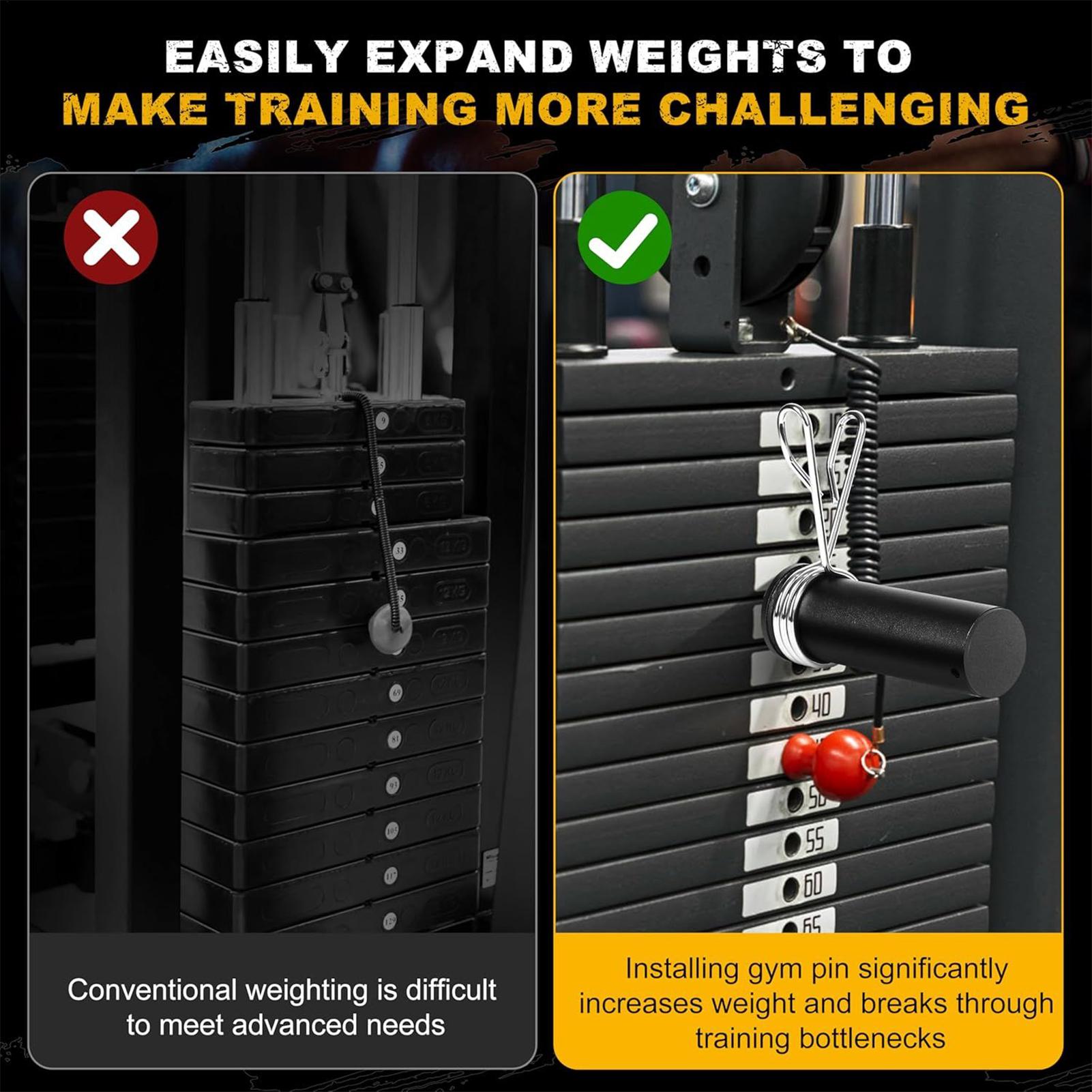 Home Gym System - Klips do maszyn fitness z klipsem