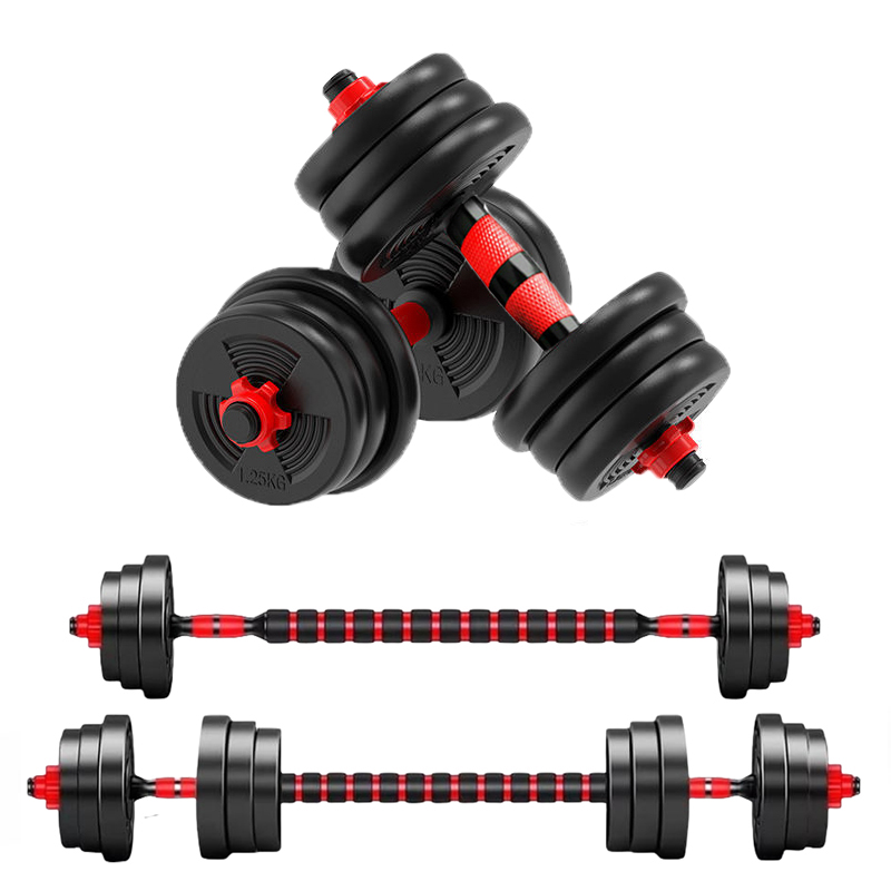 Home Gym Outfit - Zestaw Regulowanych Hantli do Sztangi 5-44lbs,