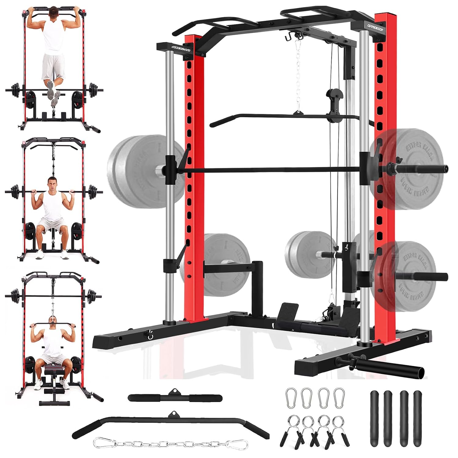 Home Gym Lat Pulldown Machine - Wielofunkcyjny stojak treningowy typu Smith Machine