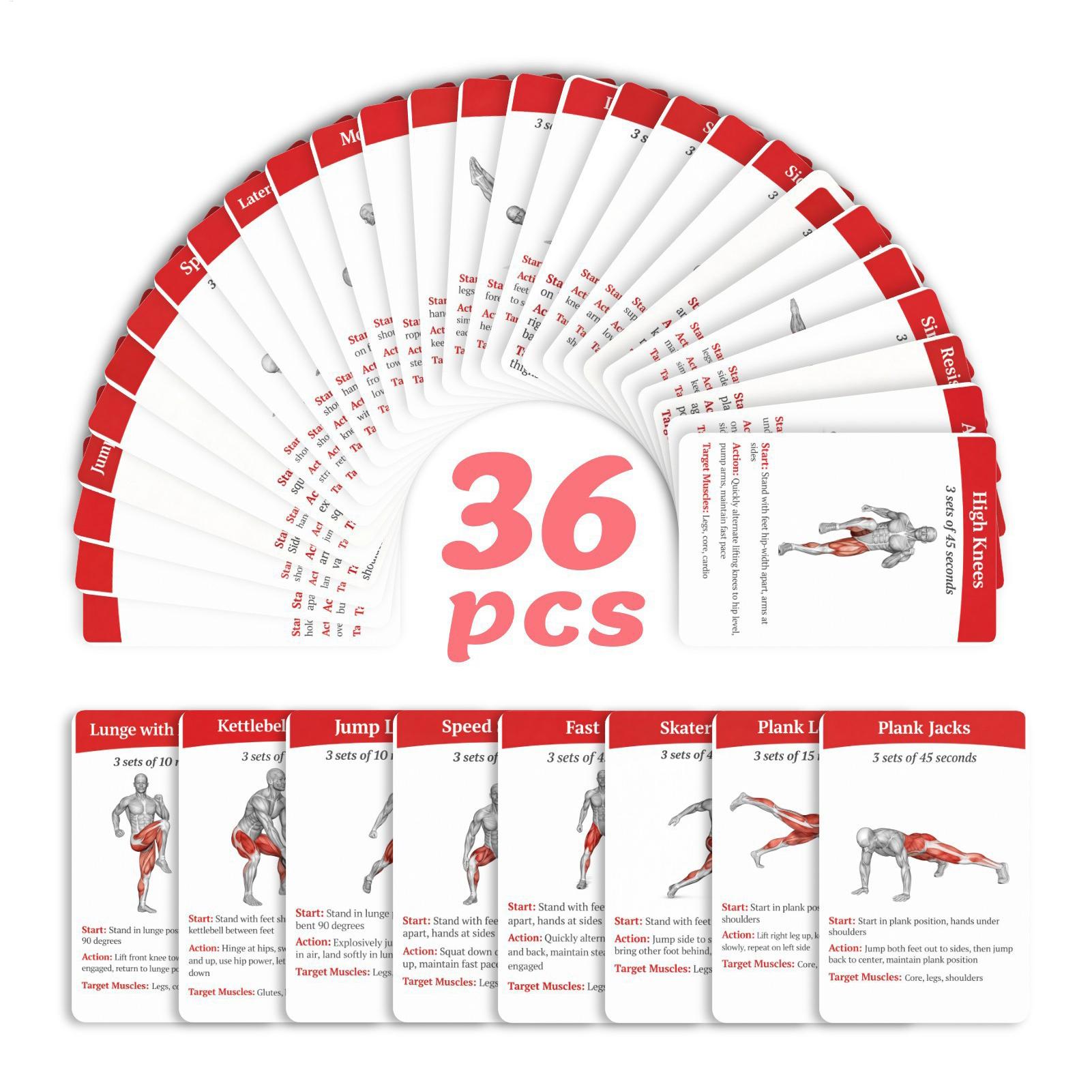 Karty Treningowe Zestaw Ćwicze – Home Gym Outfit recenzja i cena