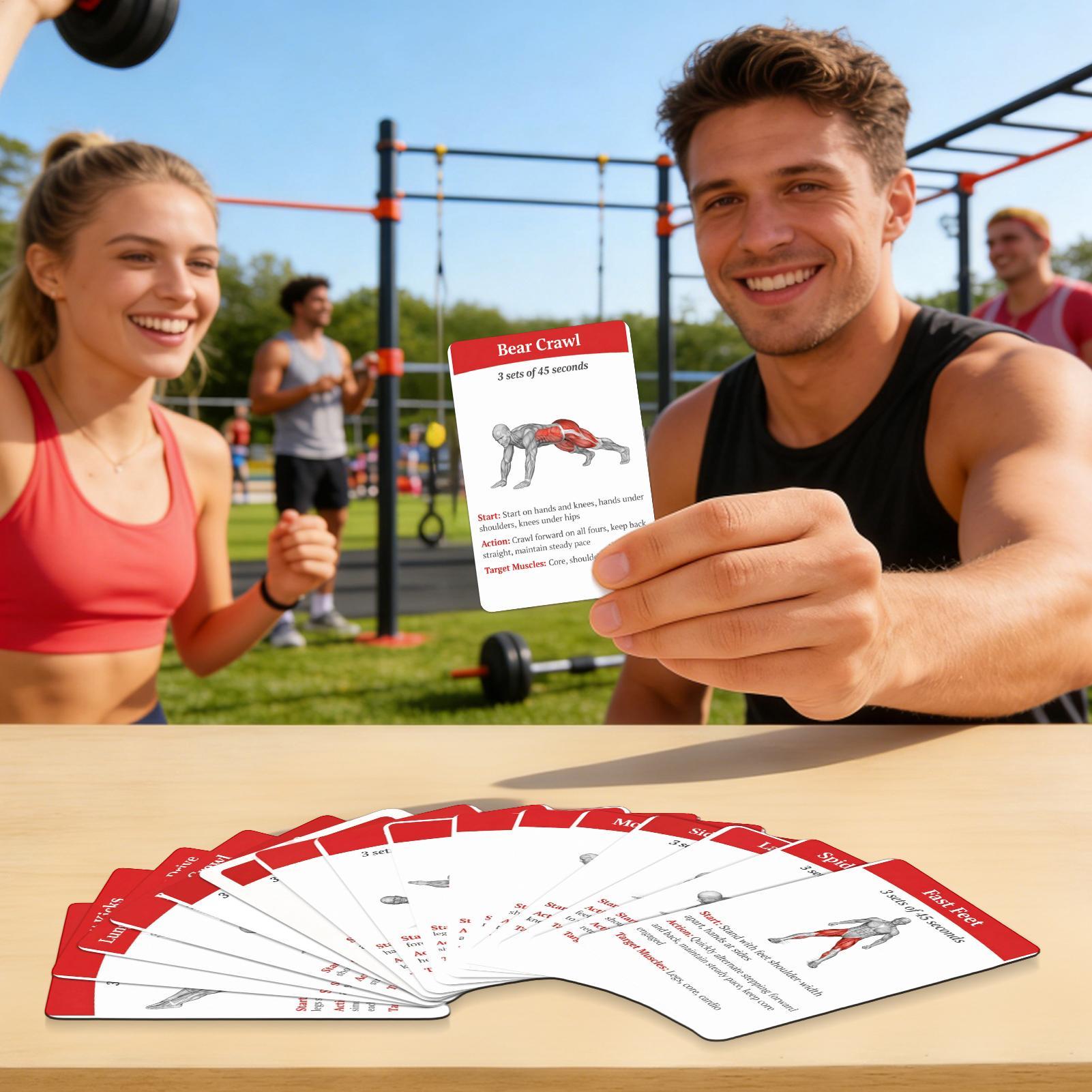 Karty Treningowe Zestaw Ćwicze – Home Gym Outfit recenzja i cena