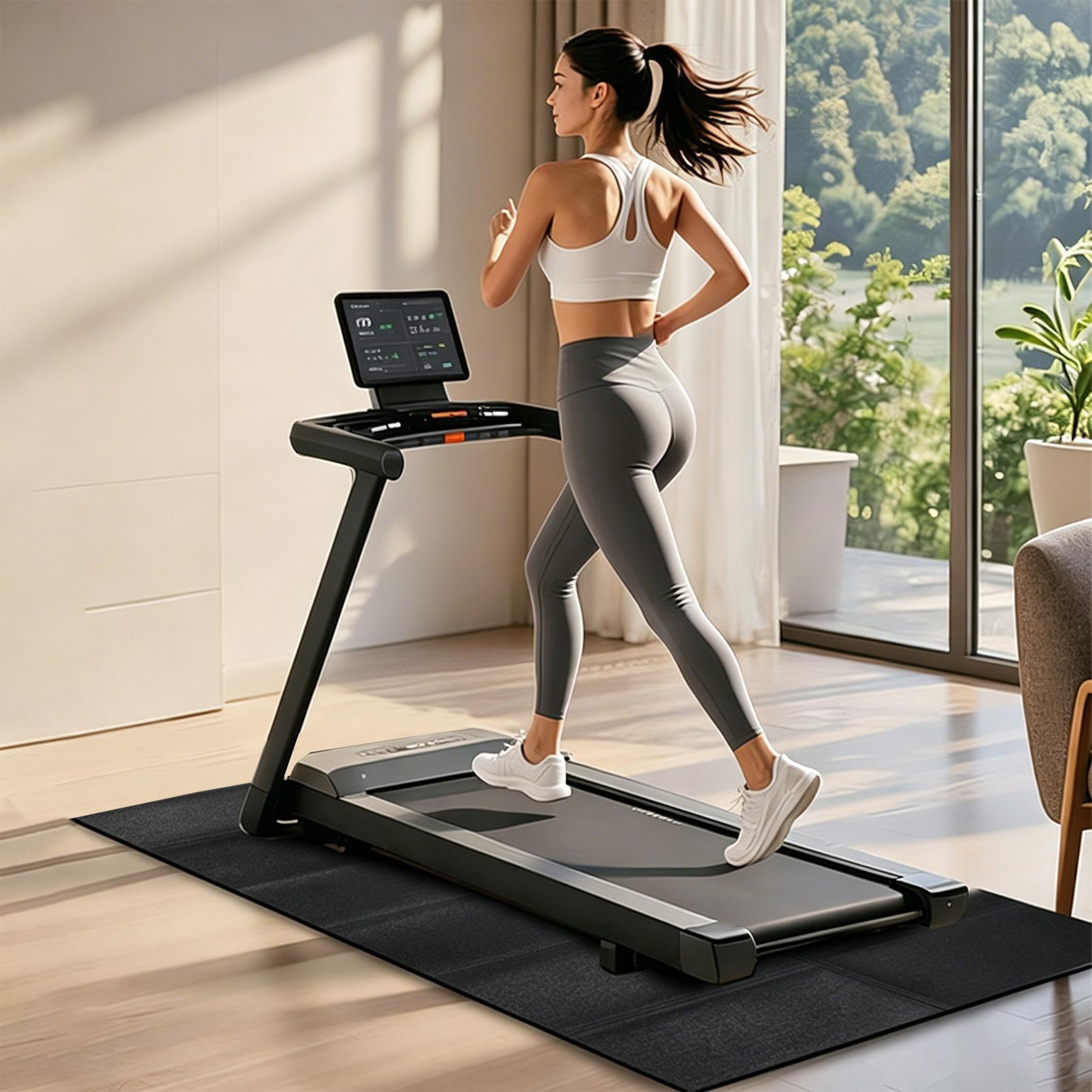 Mata do bieżni tłumiąca wibrac – Home Gym Workout Equipment recenzja i cena