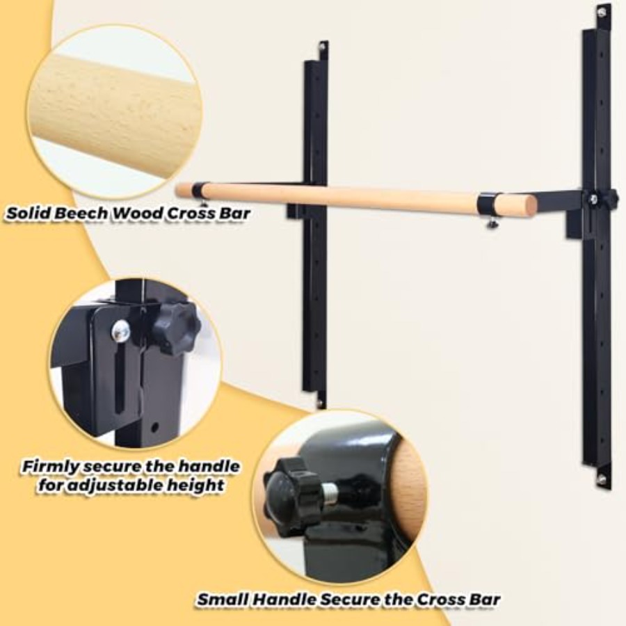 Ścienny drążek do baletu, regu – Home Gym Foldable recenzja i cena