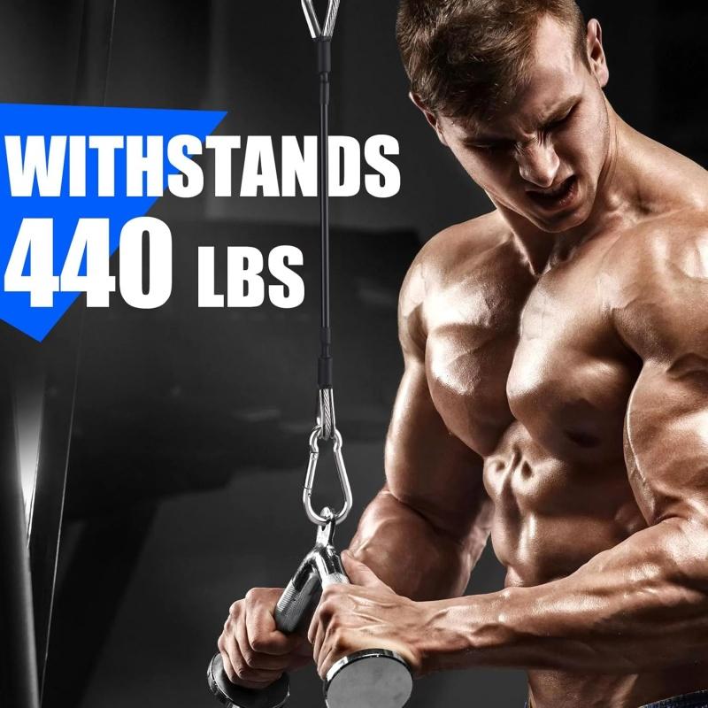 1/2 szt. Przedłużacz kabla do  – Home Gym Lat Pulldown Machine recenzja i cena