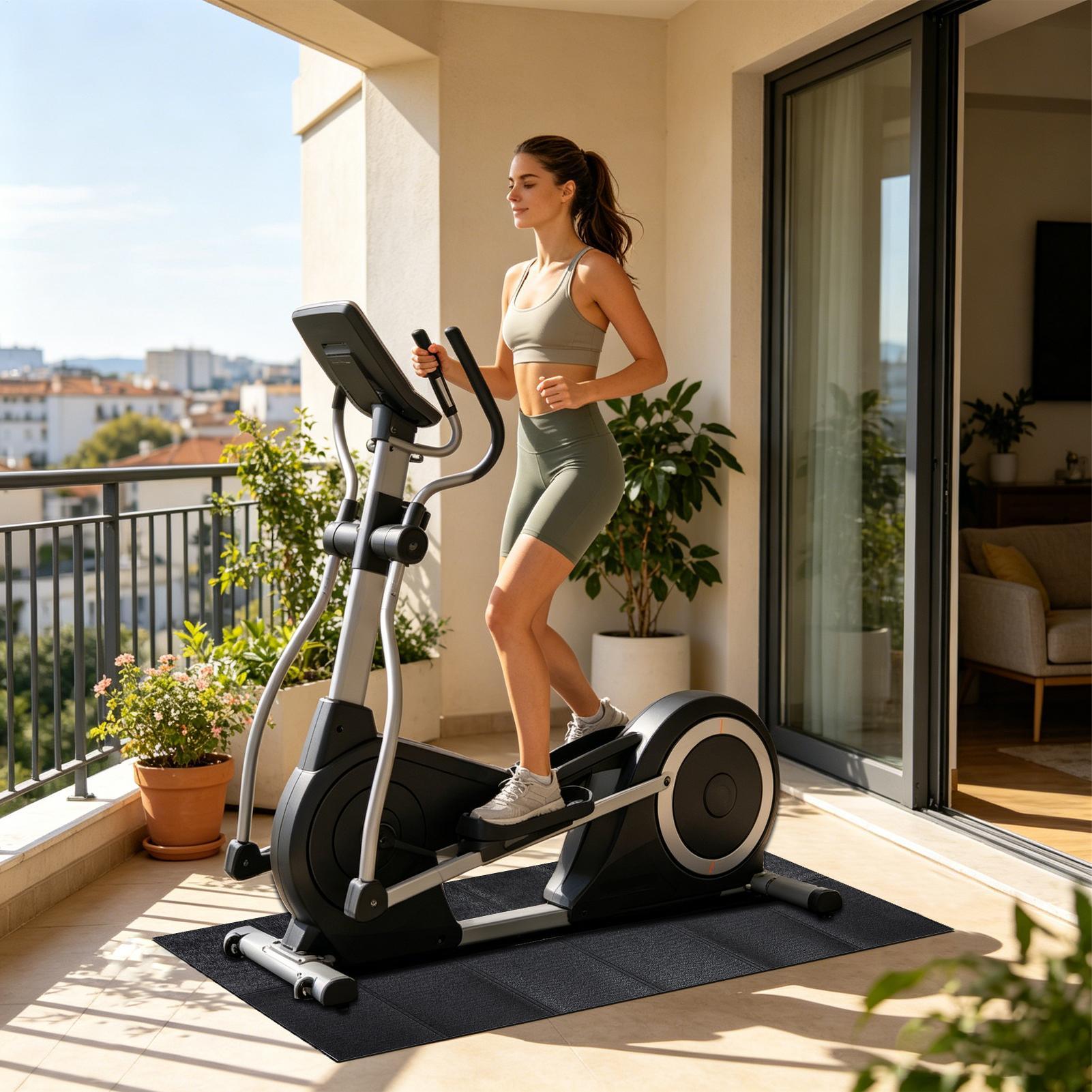 Mata pod bieżnię, wytrzymała,  – Home Gym Workout Equipment recenzja i cena
