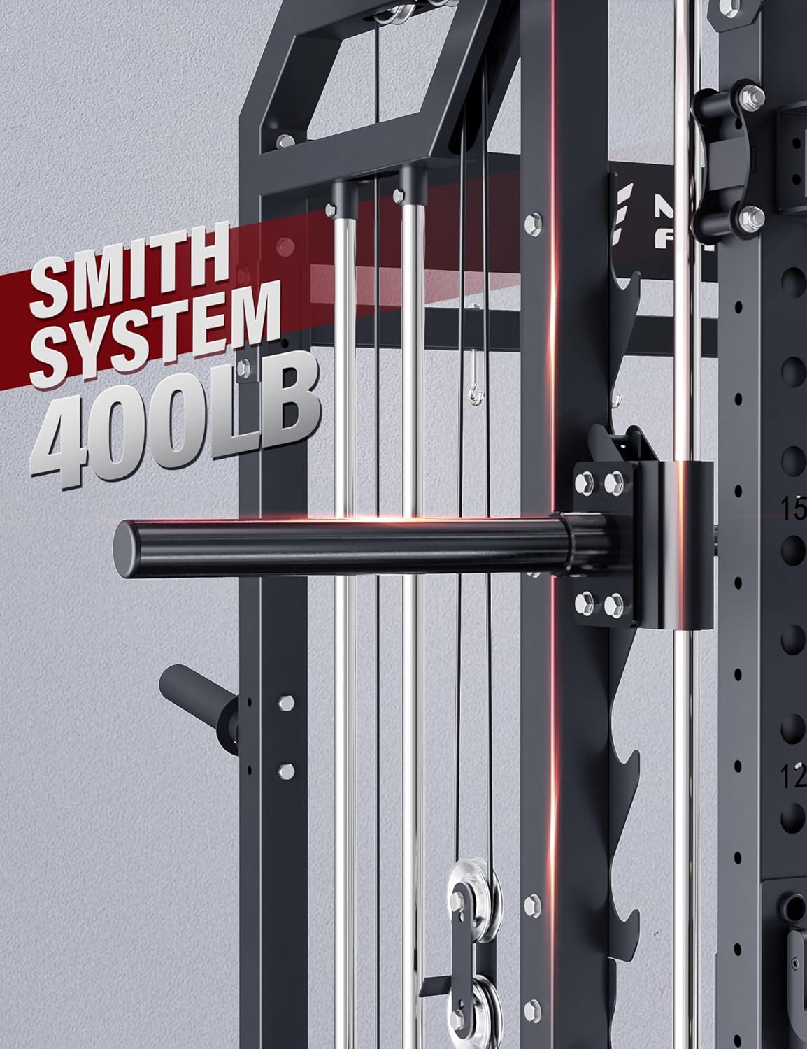 Stojak do przysiadów Smith Mac – Home Gym Lat Pulldown Machine recenzja i cena
