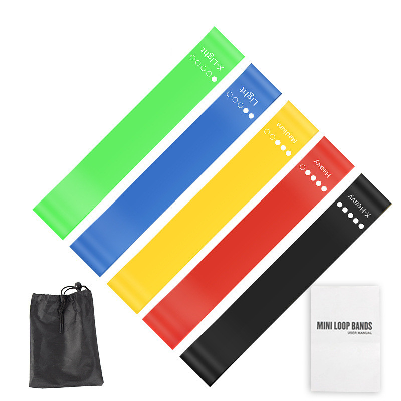 Zestaw 5 gum oporowych TPE z t – Home Gym Outfit recenzja i cena