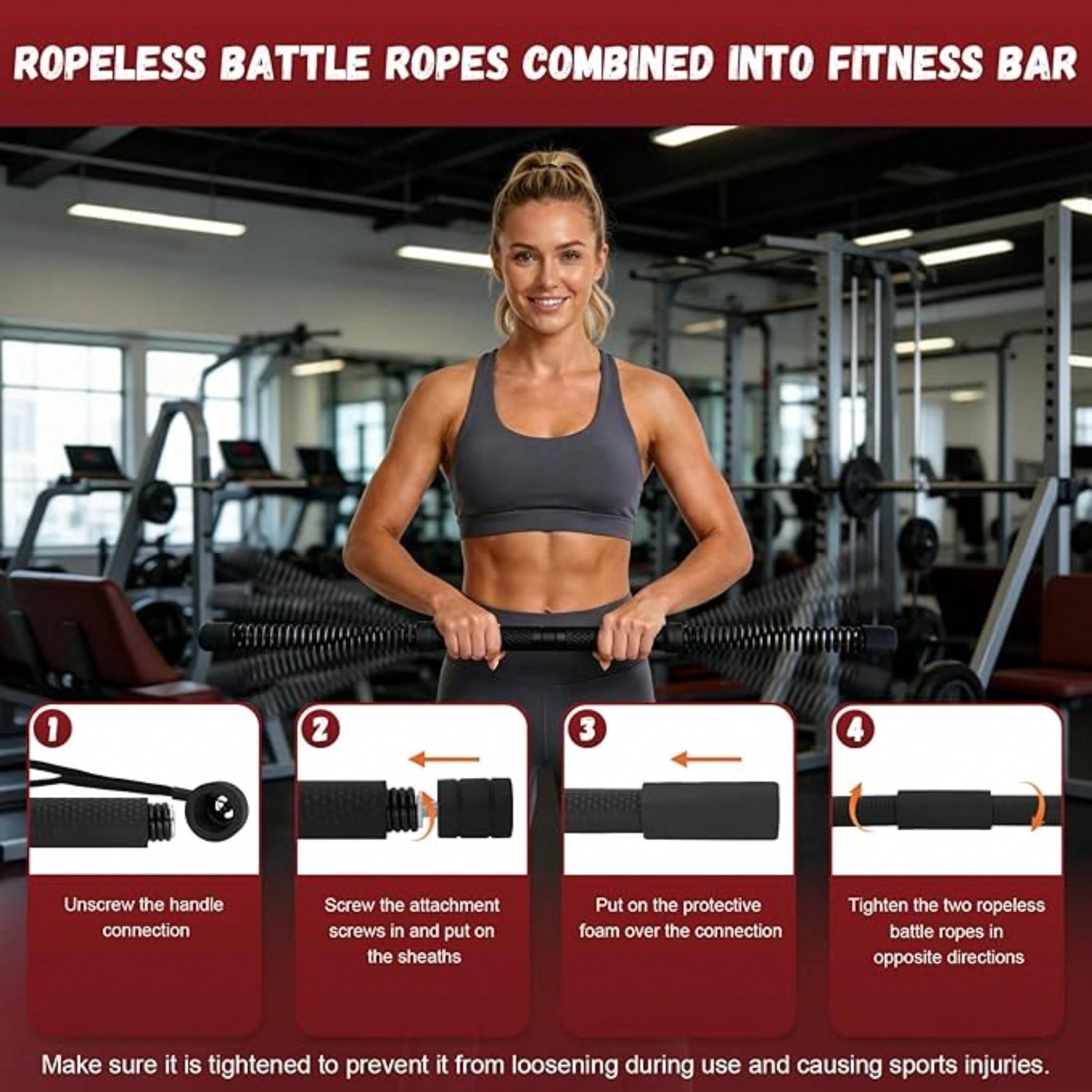 Ulepszony bezprzewodowy sprzęt – Home Gym Workout Equipment recenzja i cena