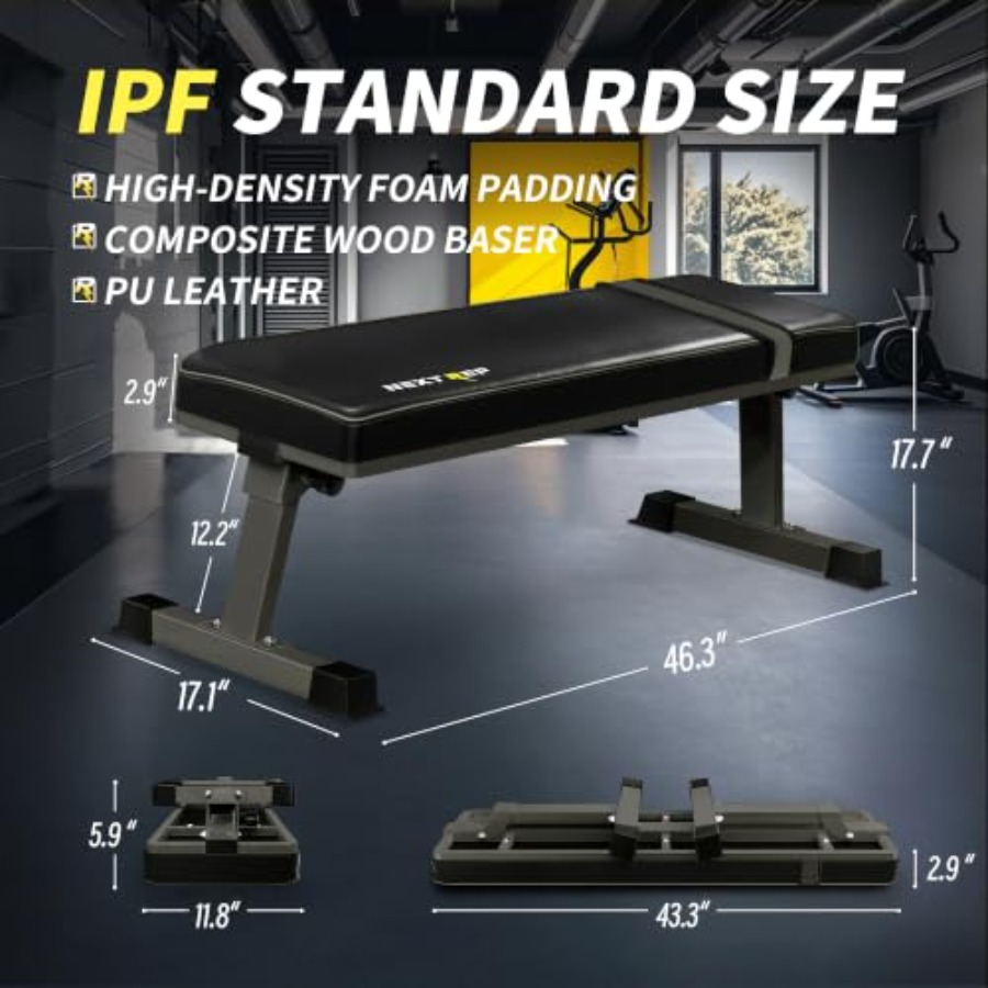 Ławka do ćwiczeń siłowych do d – Home Gym Foldable recenzja i cena