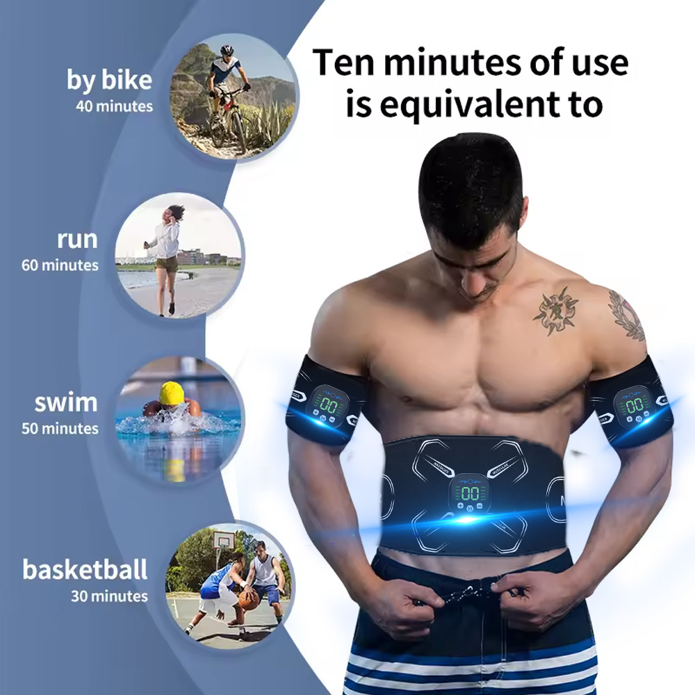 Stymulator mięśni EMS, trener  – Home Gym Setup recenzja i cena