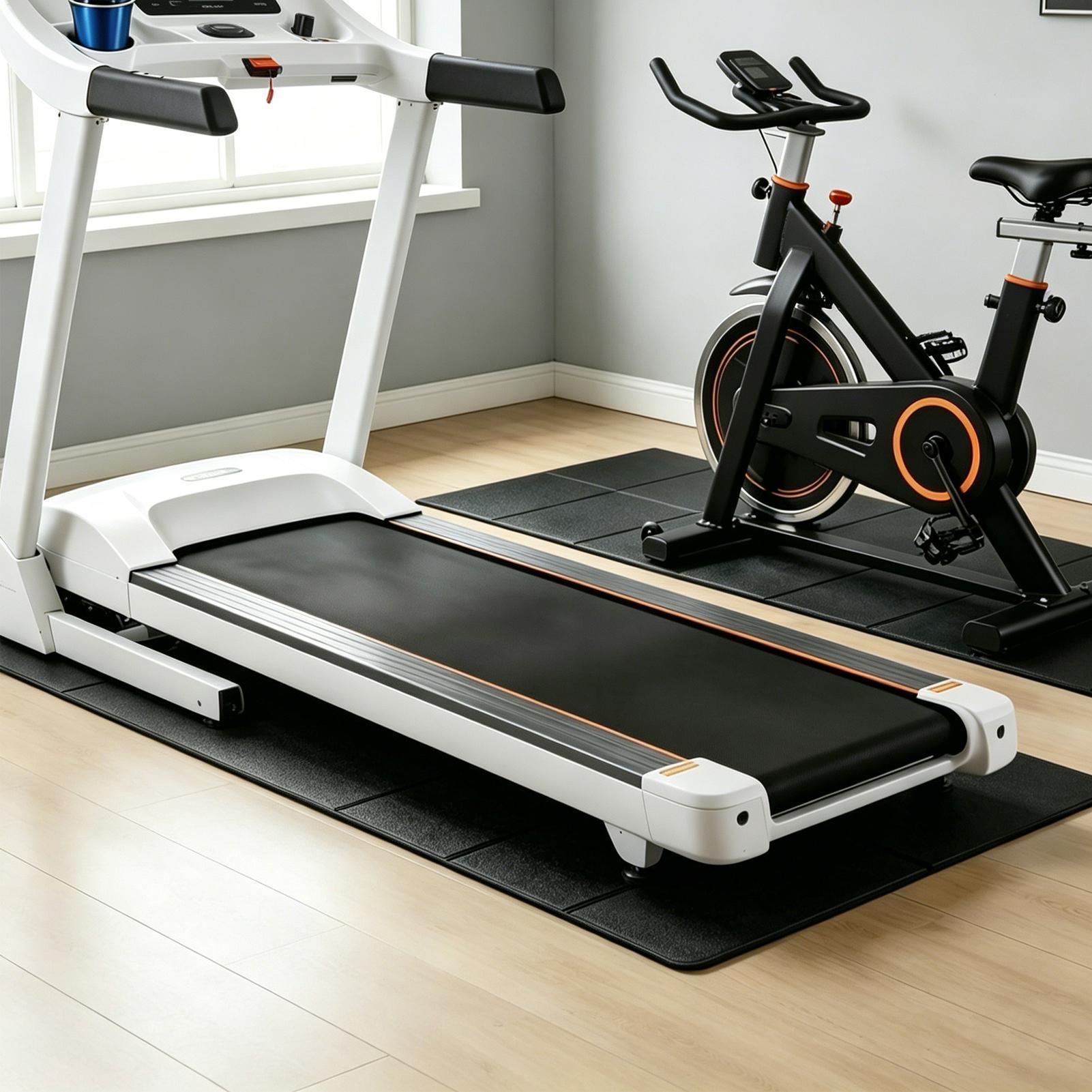 Mata pod bieżnię, wytrzymała,  – Home Gym Workout Equipment recenzja i cena