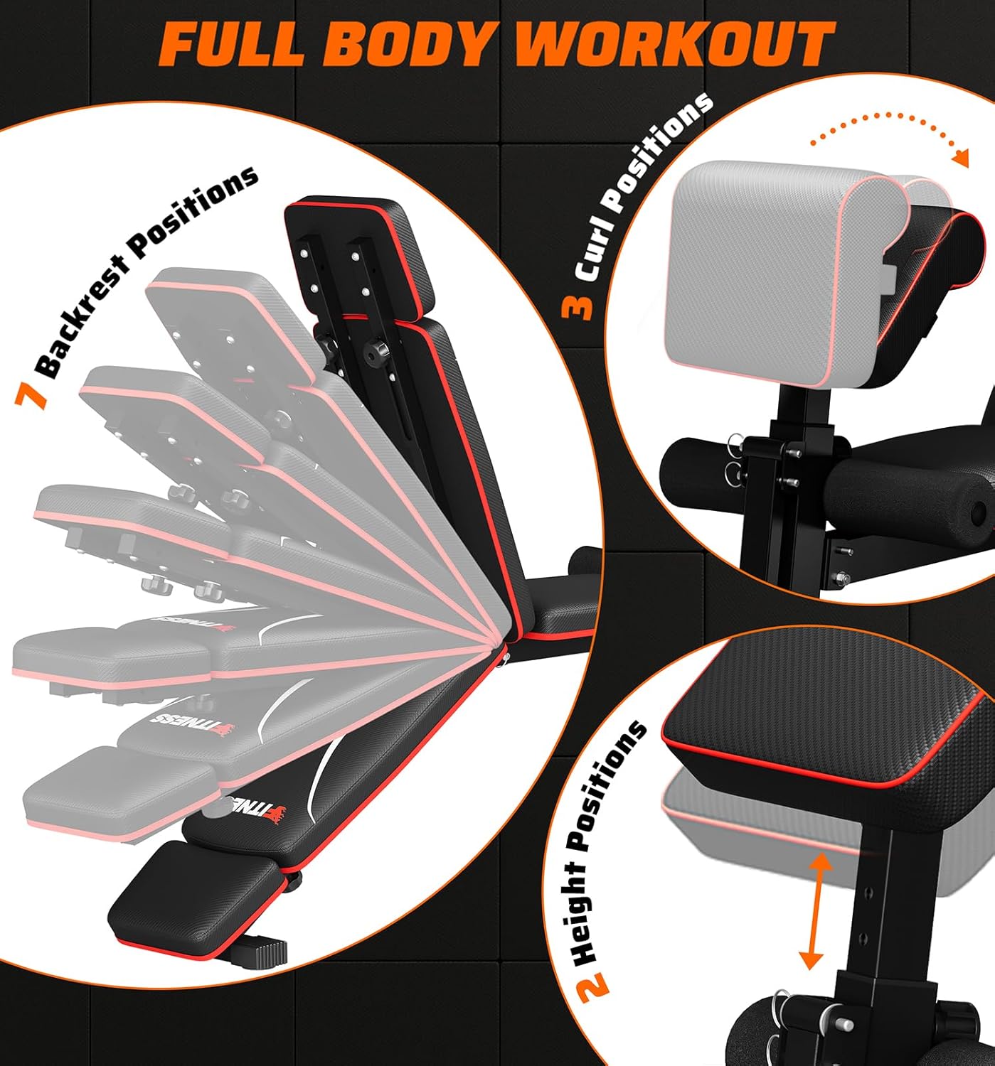 Składana ławka do ćwiczeń w do – Home Gym Foldable recenzja i cena